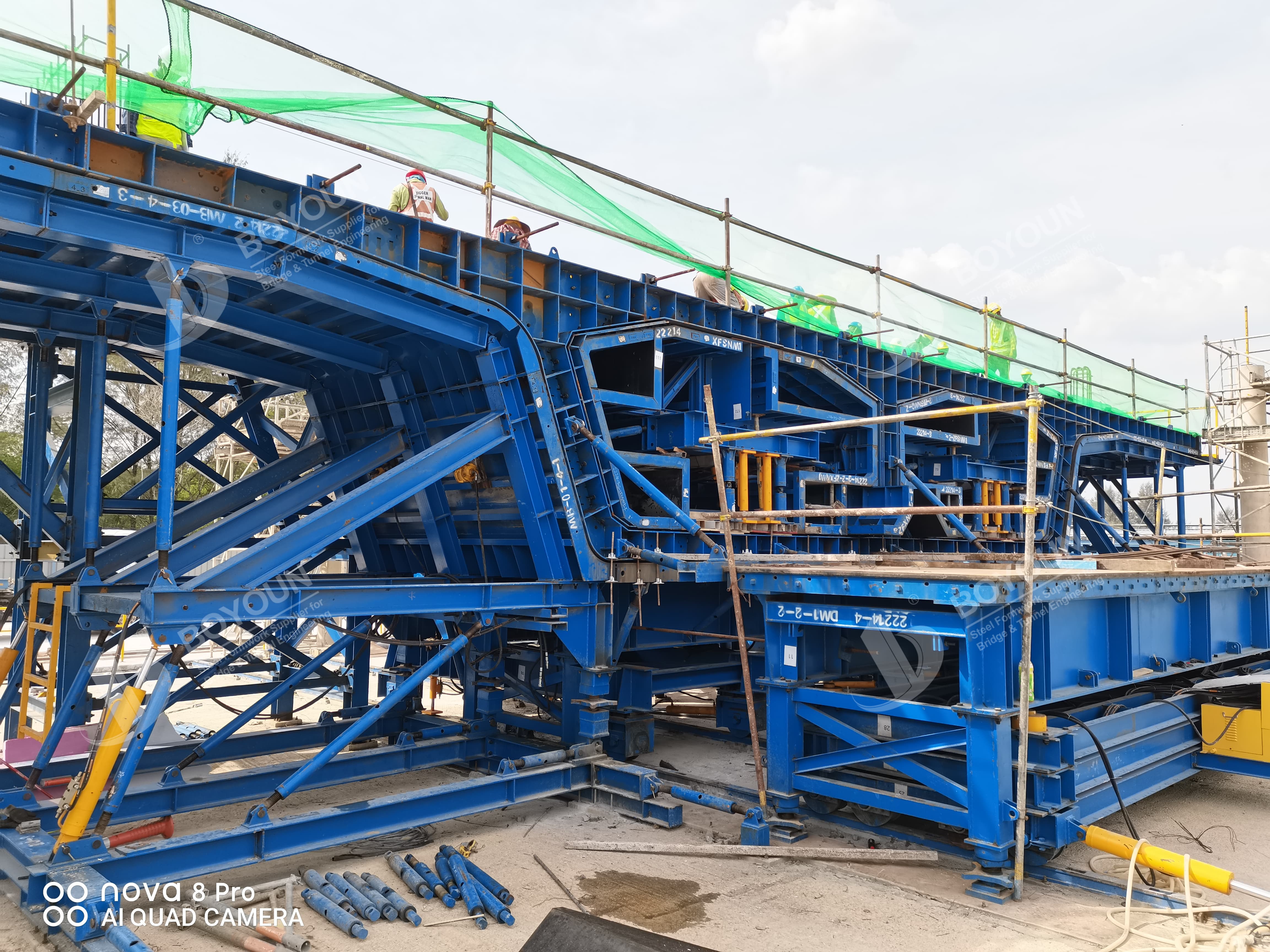 Segment Box Girder Mold – Short Line / Long Line Match Casting System